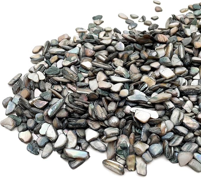 Crushed Shells for Crafts, Sea Shells for DIY Art, Vase Fillers Table Scatter, Party Favor, Wedding Decoration, Succulents Plants Soil Cover, Art Crafts