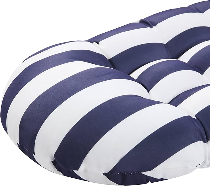 Enipate Weather Resistant Adirondack Chair Cushions High Back Indoor Outdoor Patio Tufted Lounge Cushion Seat Pads