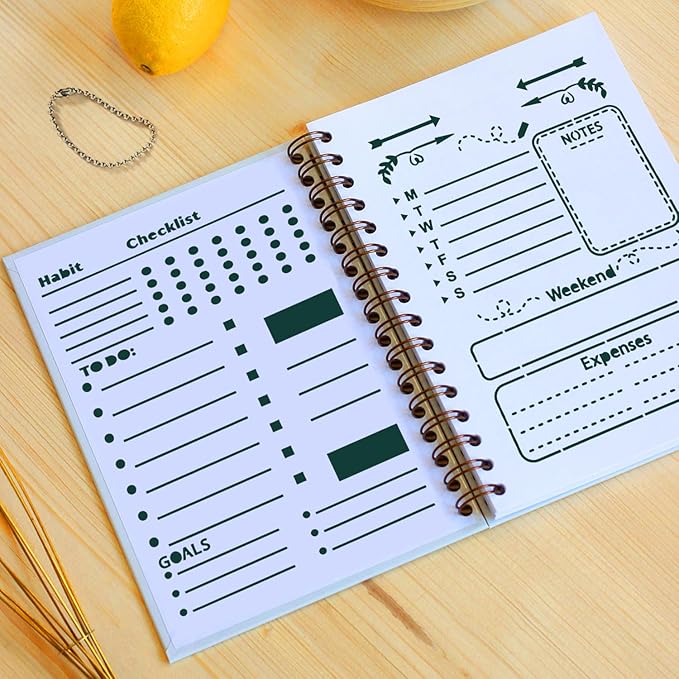 16 PCS Journal Stencils Planner Stencils for Bullet Junk Journal Notebook Diary Scrapbook DIY Drawing Template Journal Stencil 5.7 x 8 Inch