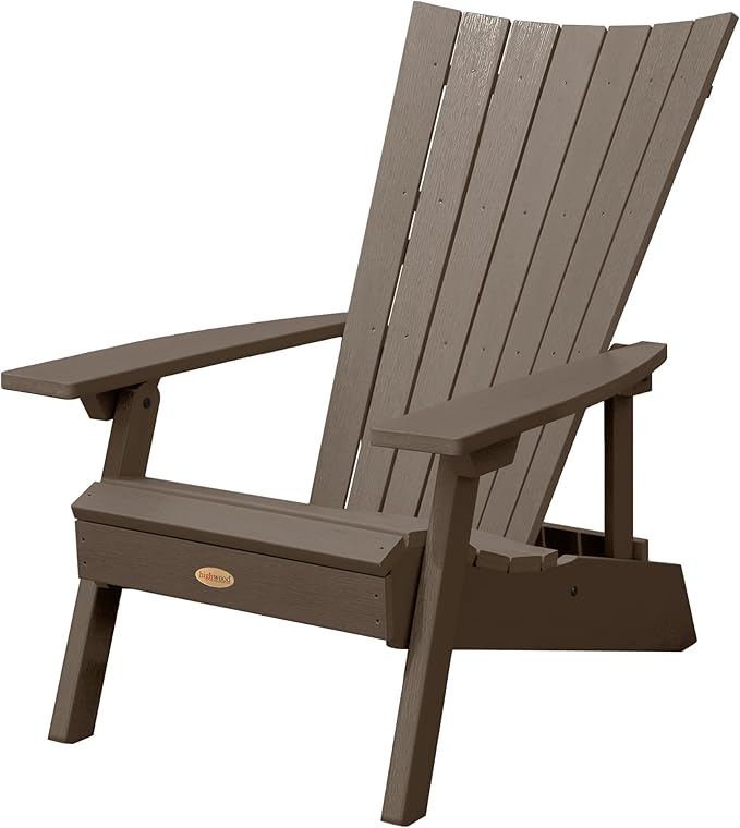 Highwood Manhattan Beach Adirondack Chair, Adult, Weathered Acorn
