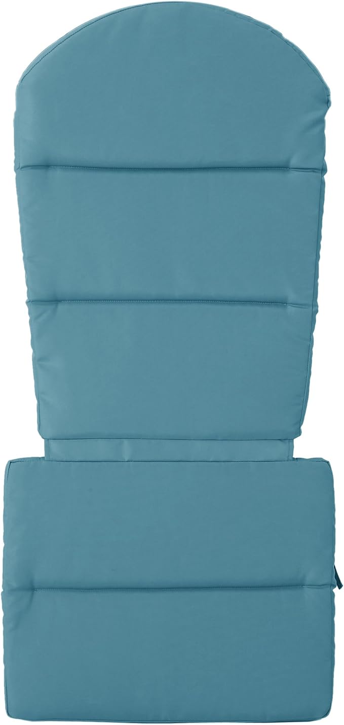 Christopher Knight Home Terry Outdoor Water-Resistant Adirondack Chair Cushions (Set of 2), Dark Teal, 2 Count (Pack of 1)