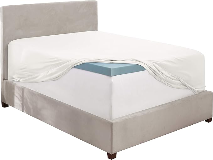 Clara Clark Fitted Sheet Twin Size, Super Soft Twin Fitted Sheet Only Fits up to 16 Inch Mattress - Wrinkle, Fade, Stain Resistant Twin Size Fitted Sheet - White Fitted Sheet