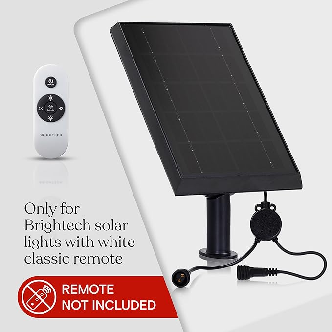 Brightech Ambience Pro Replacement Solar Panel - Compatible ONLY with Brightech 7W Solar-Powered Outdoor String Lights - Commercial Grade - 1 Solar Panel