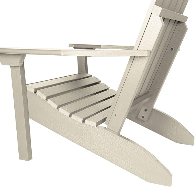 Highwood Classic Westport Adirondack Chair, Whitewash