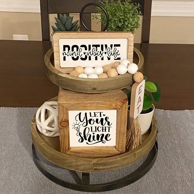 Word Stencils for Painting On Wood Sign Canvas Fabric, Reusable Welcome Farmhouse Burning Inspirational Art Craft Paint Stencil for Shirt Family Furniture Wall Card Making (20 Word 4in)