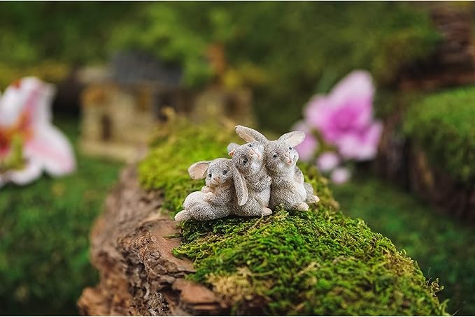 Marshall Home and Garden Old Covered Bridge, Fairy Garden Bridge, Mini Bridge, Brown Resin, Rustic