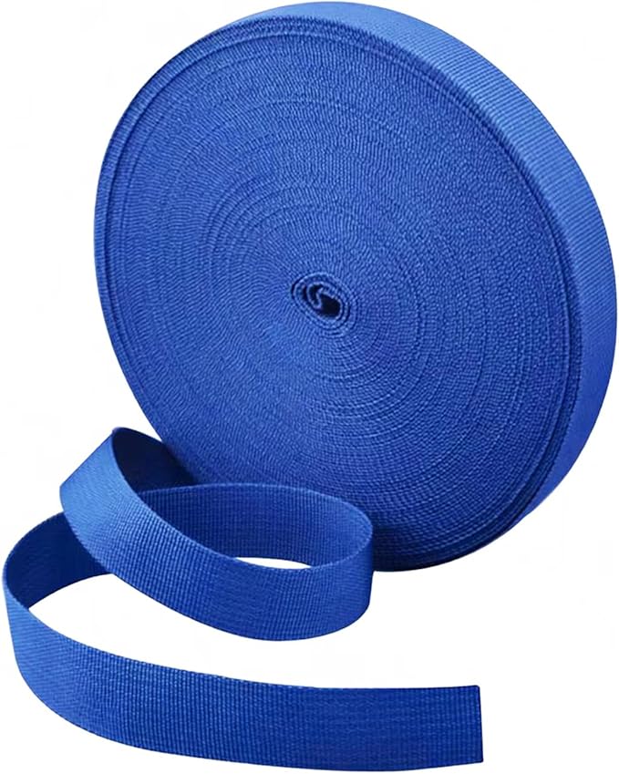 1 Roll 65.6 Feet Tree Tie for Plant Support Garden Strap 1 Inch Width Staking and Guying Material 1,800 Lbs Strength (Blue)