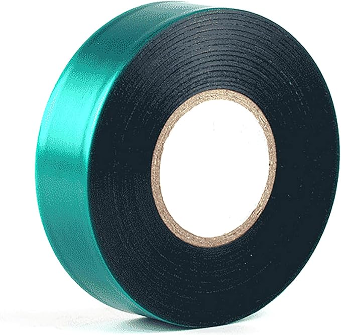 2 Rolls Stretch Tie Tape Garden Tie Green Thick Plant Ribbon for Indoor Outdoor Patio Plant Tree, Branches, Climbing Planters, Flowers, 1 Inch Wide by 150 Feet Long