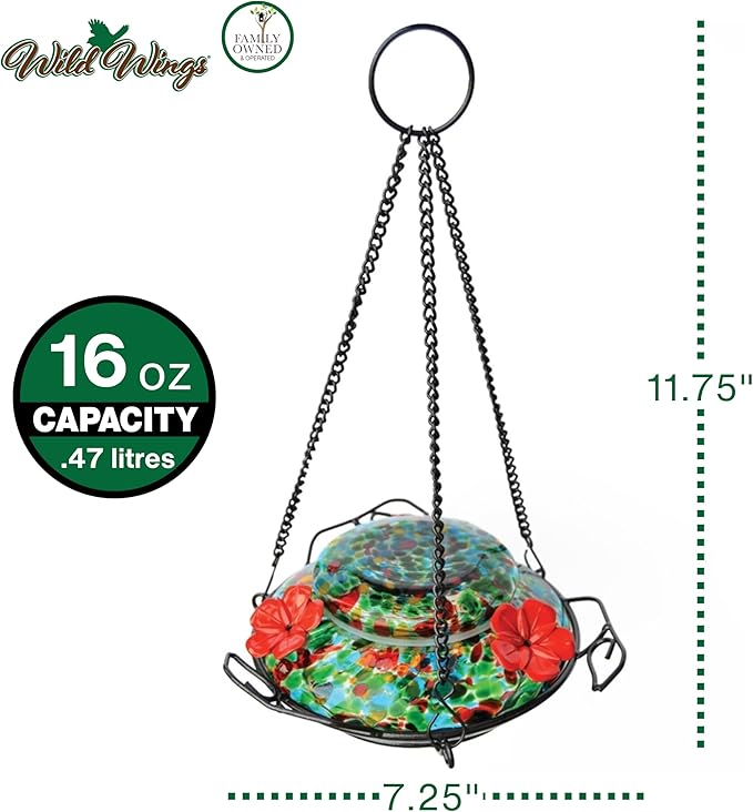 Nature's Way Brid Products WWGHF1 Top Fill Hummingbird Feeder