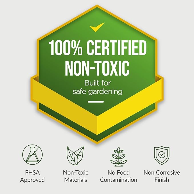 Best Choice Products 8x2x2ft Raised Outdoor Metal Garden Bed, Deep Root Box Planter for Vegetables, Flowers, Herbs, 240 Gallon Capacity, 100% Non Toxic Materials - Mist Blue
