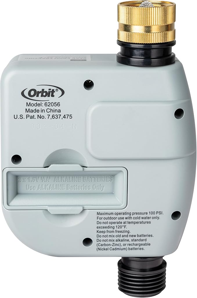 Orbit 62056 One Outlet Single-Dial Hose Faucet Timer (Pack of 10)