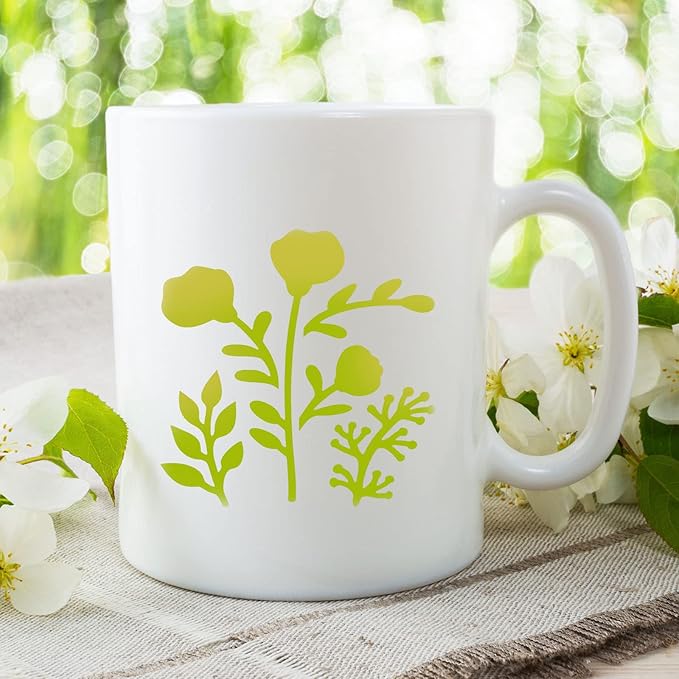 Teling 80 Pcs Flower Stencils Spring Bouquet Painting Stencils Reusable Wildflower Small Botanical Floral for Painting on Wood Wall Canvas Crafts Home Furniture Sign, 3 x 3 Inch