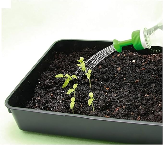 5 Pack Watering Can with Coke Bottle Cap Sprinkler for Plants and Pots - Indoor Nursery and Bonsai Gardening