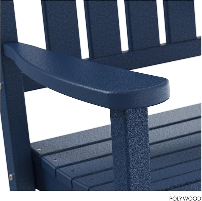 POLYWOOD Presidential Rocking Chair in Navy