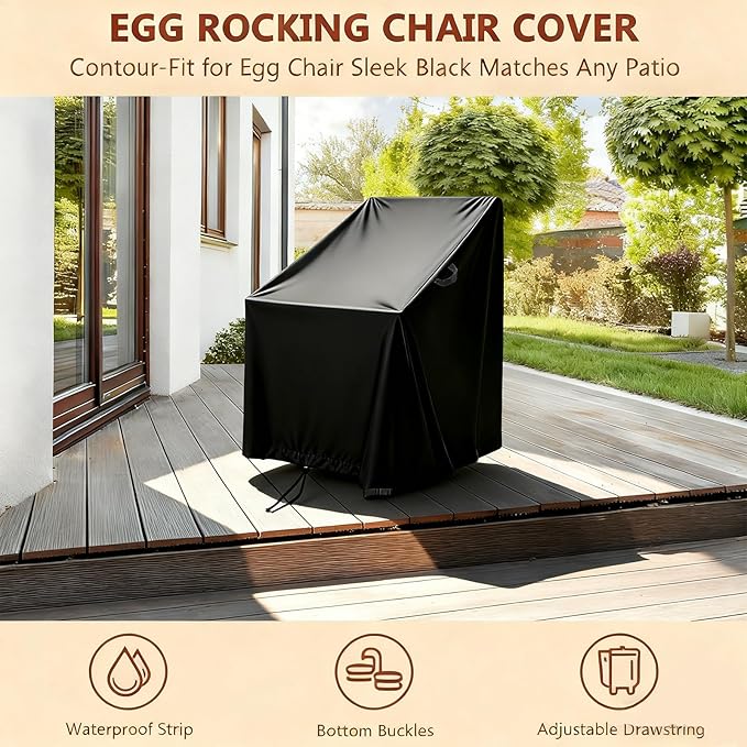 Cover for Modern Accent Chair,Waterproof Living Room Chairs Covers, Patio,Bedroom Seat-Cover(29.5"Wx34.6"Dx29.5"H)
