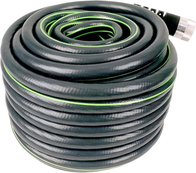 Kink Control Flex Advanced Hybrid Hose - 50 Ft Outdoor Hose, 40% Lighter, Ultra Flexible, Easy to Maneuver, Neverkink Technology, Durable Construction