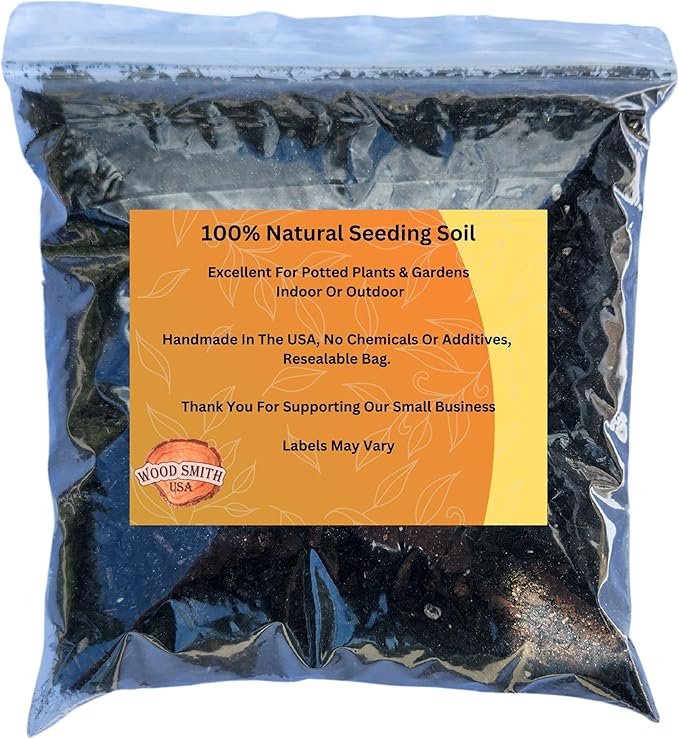 Premium Seed Starter Soil - Ideal for Seed Starting & Gardening - Complete Seed Starting Mix Included 1 Quart