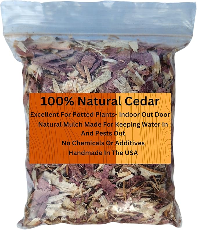 Garden Soils, Mulches and Rocks (Cedar Shavings, 4 Quarts)