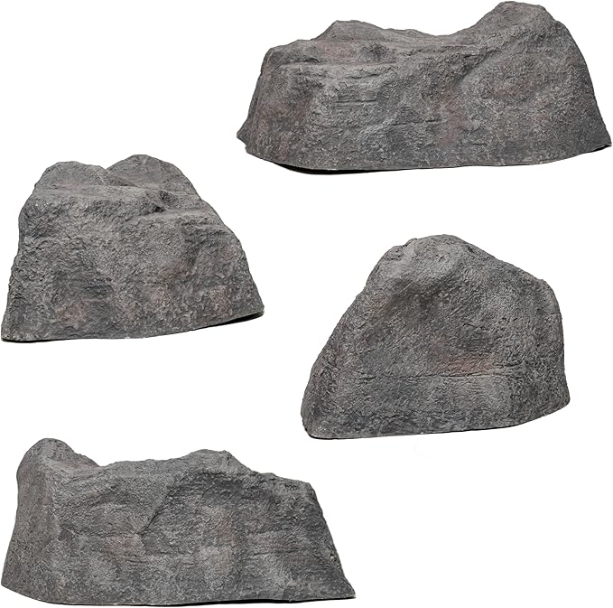Gardenised Outdoor Natural Artificial Diamond Rock Decor for Gardens, Lawns, and Landscapes