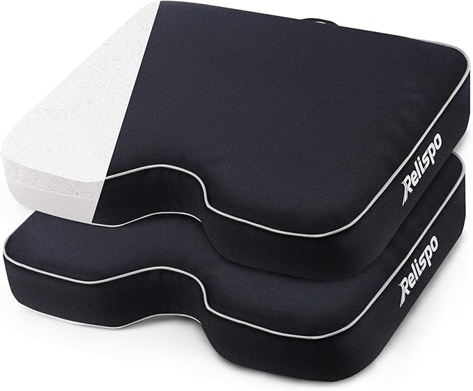 Stadium Seats for Bleachers with Integral Cutting Memory Foam, Stadium Seat Cushion Waterproof Extra Thick Bleacher Cushion, Portable Stadium Cushions for Indoor Outdoor Events