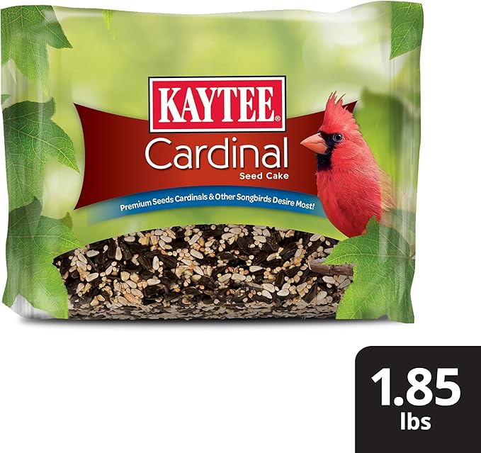 Kaytee Cardinal Seed Cake, Wild Bird Food, 1.85 Pounds