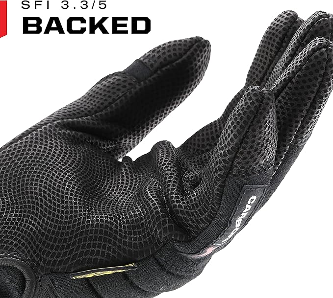 Mechanix Wear CarbonX Level 5 Fire Protection Gloves - Genuine Leather Extreme Heat & Flame Resistant Gloves - Heavy Duty High Temperature Resistance - Small - Black