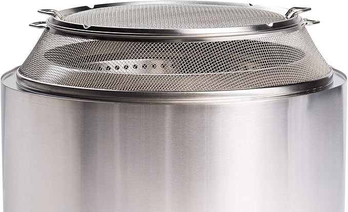 Solo Stove Yukon Shield - Durable Stainless Steel Spark Protector Mesh Screen for Fire Pits, Keeps Pops and Hot Embers Contained for Safe Outdoor Fires, Includes Shield Removal Tools