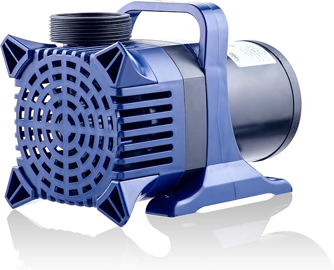 Alpine Corporation PAL8000 | 8000 GPH Submersible Water Pump — Quiet 540W Heavy-Duty Motor, 33-ft Cord & 26-ft Lift — Multi-Angle Flow for Ponds, Waterfalls & Fountains — Durable Outdoor Performance
