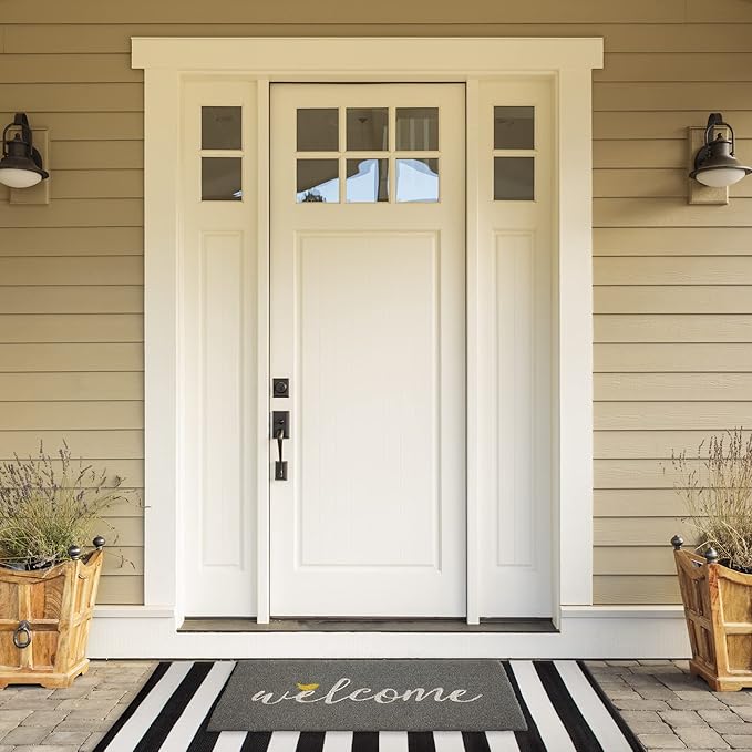 DII Natural Coir Doormat Outdoor Welcome Mat, 17x29, Bird