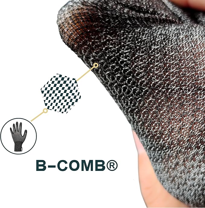 2 Pairs Gardening Gloves Thin Breathable Garden Gloves for Work Fishing