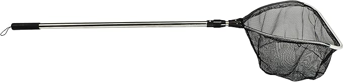 Aquascape Heavy-Duty Pond Fish Net with Extendable Handle – Durable, Fine Mesh, Multi-Purpose Koi & Fish & Debris Removal Tool for Ponds & Water Gardens, 36 to 69 inches Telescoping Handle, 98560