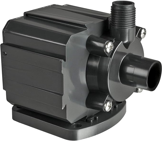 Danner Manufacturing, Inc., Pondmaster Pond-Mag, 350 GPH Magnetic Drive Water Pump, Black, 02523
