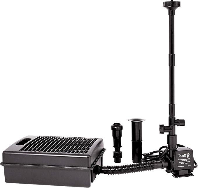 Tetra Pond Filtration Fountain Kit, Includes 3 Fountain Attachments