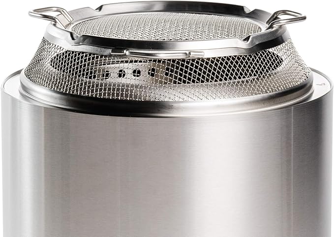 Solo Stove Ranger Shield - Durable Stainless Steel Spark Protector Mesh Screen for Fire Pits, Keeps Pops and Hot Embers Contained for Safe Outdoor Fires, Includes Shield Removal Tools