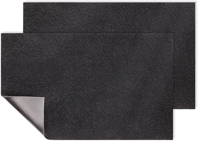 AAZZKANG Large Front Door Mat Outdoor 2 Pack with Non Slip Backing Multipurpose Utility Mats 36"x24" Blank Doormat Ultra Absorb Mud Easy to Clean Welcome Mat for Indoor,Entrance