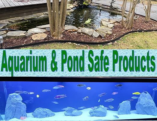 PondH2o Floating Aquatic Water Garden Pond Plant or Flower Fabric Planter Baskets with Plant Food, 14" Square Floatable Aquatic Water Garden Pond Plant Islands for Ponds | Value 2 Pack
