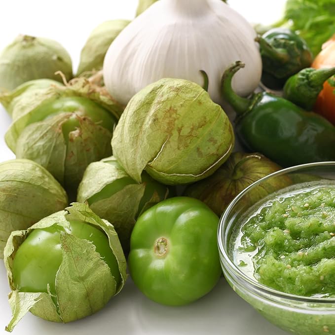 Seed Needs Grande Rio Verde Tomatillo Seeds for Planting - Non-GMO Heirloom & Untreated Vegetable Seed to Plant an Outdoor Home Grown Veggie Garden (2 Packs)