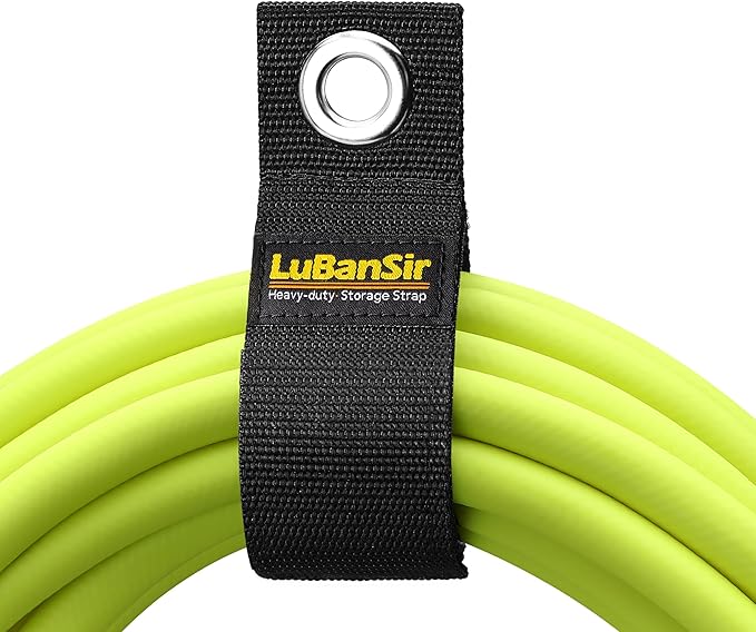 LuBanSir Extension Cord Holder, Assorted 9 Pack (10"/13"/17") Extension Cord Organizer for Garden Hose Storage and Garage Wall Organization