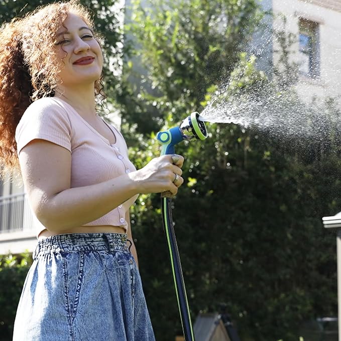 Worth Leader Short Garden Hose 3/4 in. x 2 ft. - Heavy Duty Lightweight PVC Water Hose - Flexible, No Kink, Leakproof, Male to Female Fittings - 200PSI Work & 500PSI Burst, for Lawn & Commercial Use