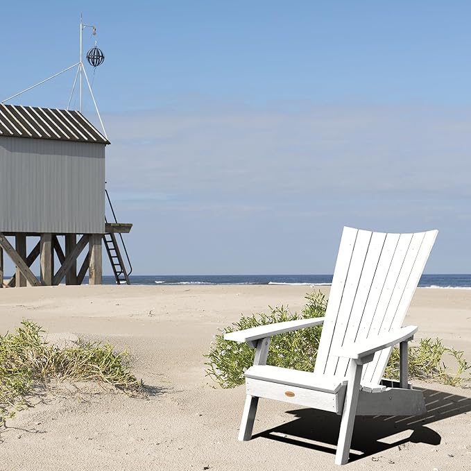 Highwood Manhattan Beach Adirondack Chair, Adult, White