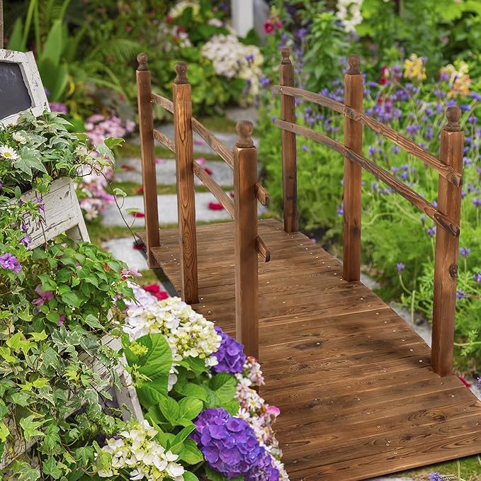 7.5 ft Garden Bridge