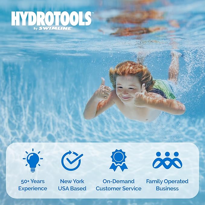 SWIMLINE HYDROTOOLS 24 Inch Sand Filter Combo Set With Stand & Multi Port Valve, 300 Pound Sand Capacity