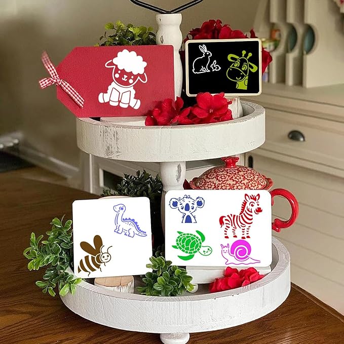 JULMELON Animal Stencils
