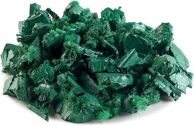 Playsafer Rubber Mulch Nuggets Protective Flooring for Playgrounds, Swing-Sets, Play Areas, and Landscaping (400 LBS - 16 CU. FT., Green)