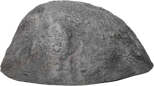 Gardenised QI004479 Outdoor Natural Artificial Round Rock Decor for Gardens, Lawns, and Landscapes - 1 Each