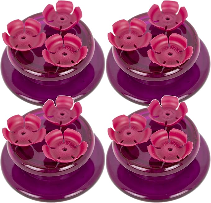 Perky-Pet 9100 Handheld & Tabletop Hummingbird Feeder - 4 Pack