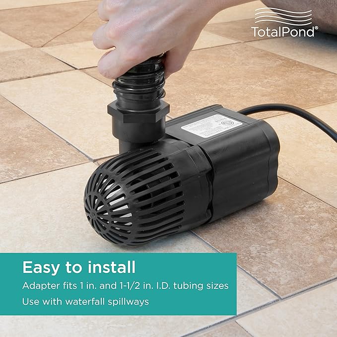TotalPond 2000 GPH Waterfall Pump