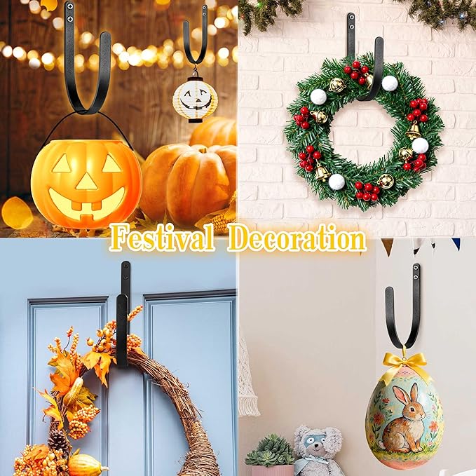Garden Hose Holders Mount: Wall Mount Garden Hose Hangers for Outside - 4Pcs Rust-Proof Water Hose Racks Hanging Hooks for Outside Expandable Hose