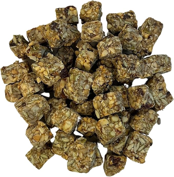 Exotic Nutrition Squirrel Beneficial Blocks - Healthy & Unique Supplemental Food with Nuts & Seeds, 20 oz