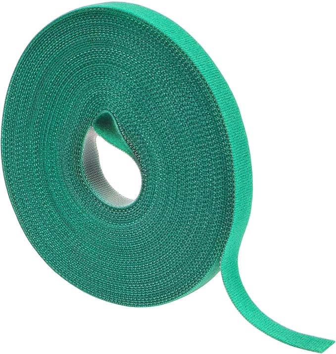 Garden Tape, 65.6 Ft Plant Tape, Reusable Plant Garden Ties, Plant Supports for Climbing Plants, Adjustable Plant Straps for Gardening, Home, Office (65.6 ft x 0.6 inch)